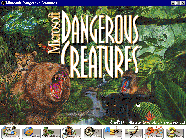 Microsoft Dangerous Creatures - Splash